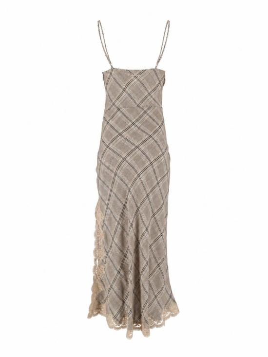 26FW 에르마노 설비노 원피스 D49EQ016EB3 Neutrals - ERMANNO SCERVINO