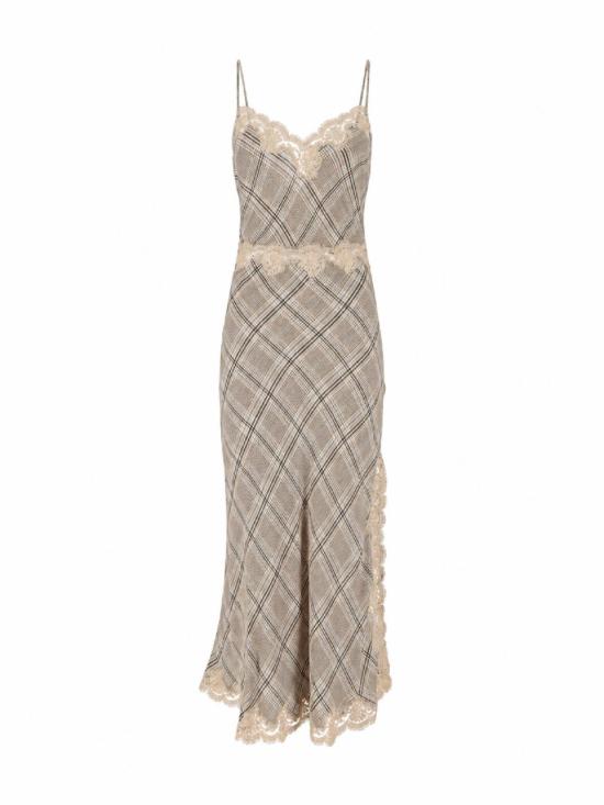 26FW 에르마노 설비노 원피스 D49EQ016EB3 Neutrals