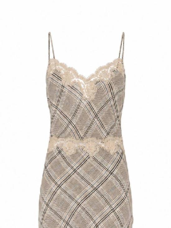 26FW 에르마노 설비노 원피스 D49EQ016EB3 Neutrals - ERMANNO SCERVINO