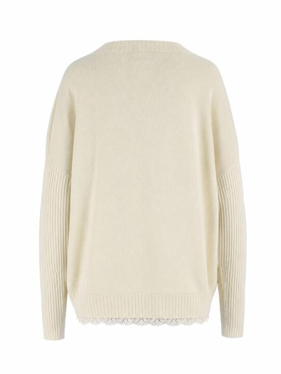26FW 에르마노 설비노 니트웨어 D49EM005EP2 Neutrals - ERMANNO SCERVINO