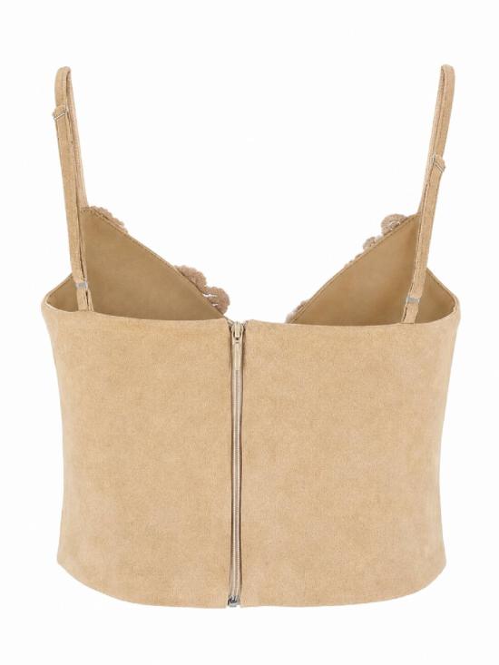 26FW 에르마노 설비노 탑 D49EL031E9B Neutrals - ERMANNO SCERVINO