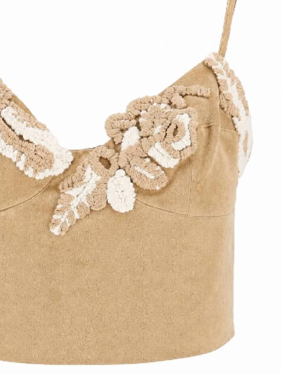 26FW 에르마노 설비노 탑 D49EL031E9B Neutrals - ERMANNO SCERVINO