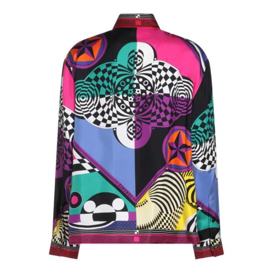 26FW 베르사체 탑 10242211A192885X000 Multicolor - VERSACE