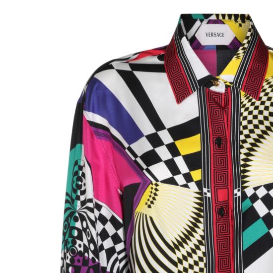 26FW 베르사체 탑 10242211A192885X000 Multicolor - VERSACE