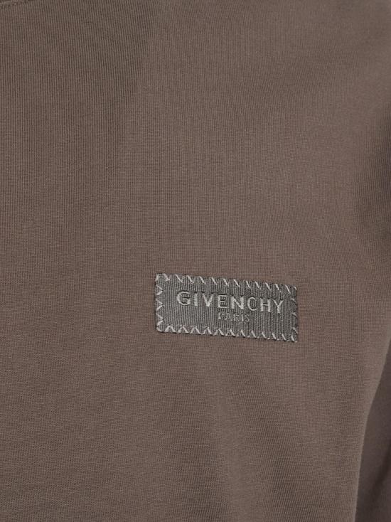 26FW 지방시 반팔 티셔츠 BM71NK3YSJ202 Brown - GIVENCHY