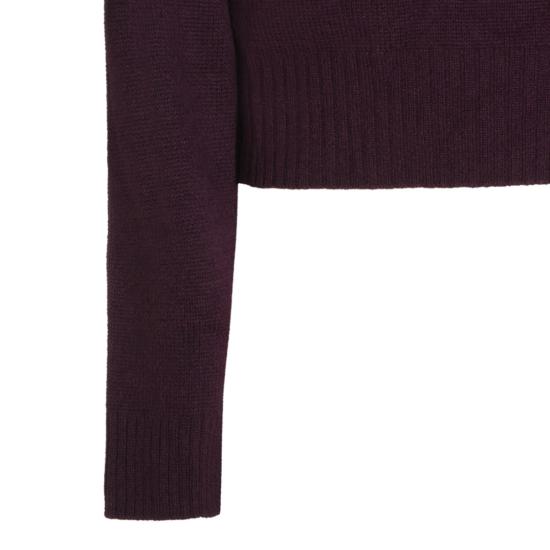 26FW 얼루드 니트웨어 2651120278 Burgundy - ALLUDE
