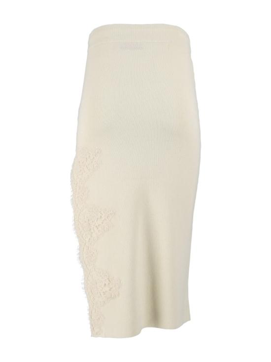 26FW 에르마노 설비노 롱 스커트 D49EO002EP2 Neutrals - ERMANNO SCERVINO