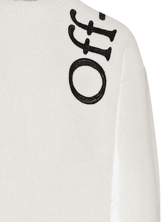 26FW 오프화이트 니트웨어 44MHE20QF26K001110 White - OFF WHITE