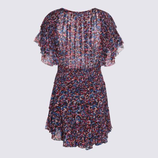  이자벨마랑에뚜왈 플로리스 미니 드레스 플로리스 미니 드레스 RO0032FAA1J49EPKBU Multicolor - ISABEL MARANT ETOILE