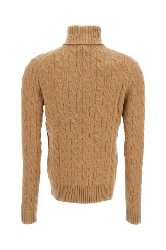 26FW 폴로 랄프로렌 울 캐시미어 케이블 니트 터틀넥 211888686006COLLECTIONCAMEL Brown - POLO RALPH LAUREN
