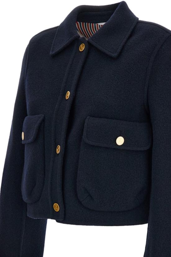 26FW 톰브라운 자켓 FBC965SF1163415 Blue - THOM BROWNE