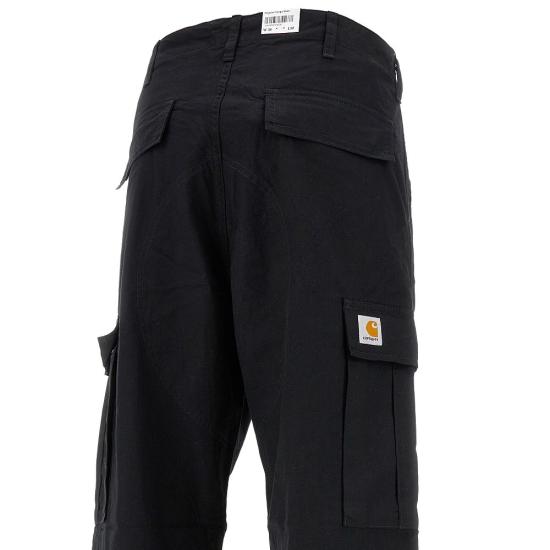 26FW 칼하트 WIP 콜룸비아 립스탑 레귤러 카고 팬츠 I032467 Black - CARHARTT WIP