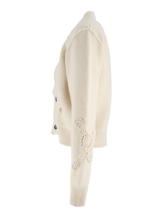 26FW 에르마노 설비노 자켓 D49ED049EO1 Neutrals - ERMANNO SCERVINO