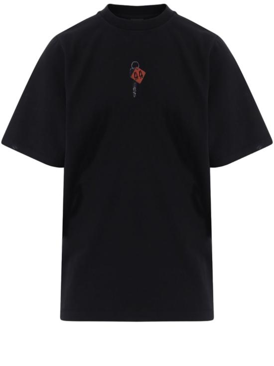 26FW 44레이블 반팔 티셔츠 B0030673FA779P849 Black