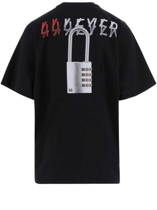 26FW 44레이블 반팔 티셔츠 B0030673FA779P849 Black - 44 LABEL