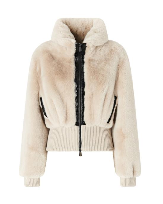 26FW 핑코 무스탕 717312 Neutrals