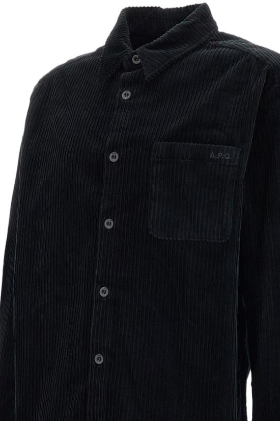 26FW 아페쎄 셔츠 COHSWH32149LZZ Black - A.P.C.