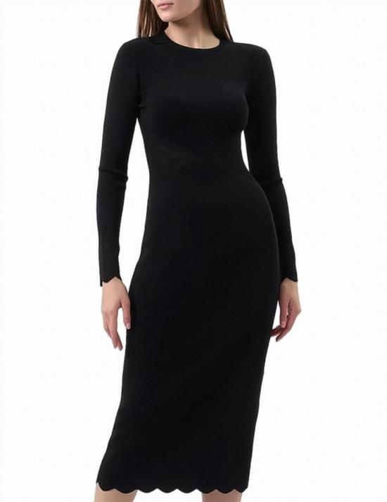 25FW 트윈셋 미디 원피스 252TP3040 Black - TWINSET