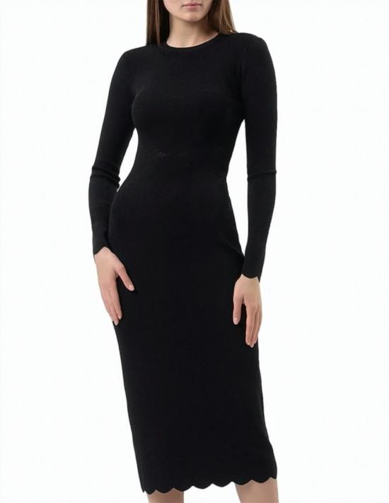 25FW 트윈셋 미디 원피스 252TP3040 Black - TWINSET