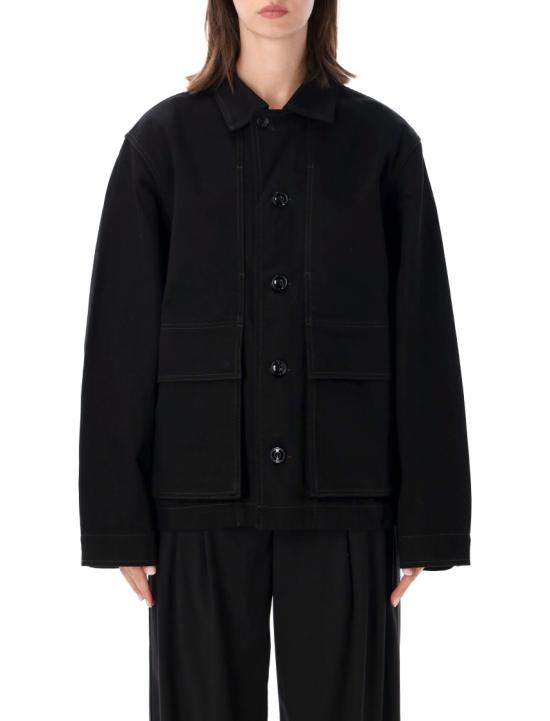 26SS 르메르 박시 자켓 OW1223LD1055BK999 Black
