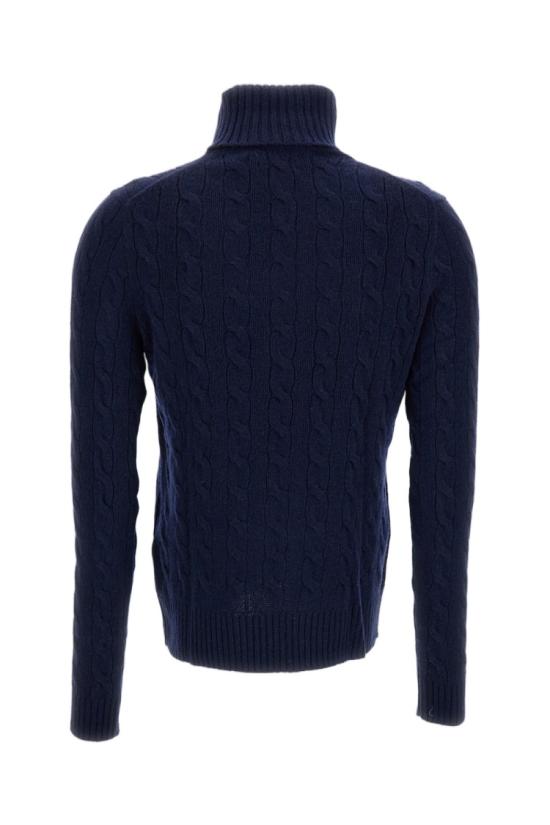 26FW 폴로 랄프로렌 울 캐시미어 케이블 니트 터틀넥 211888686007HUNTERNAVY Blue - POLO RALPH LAUREN