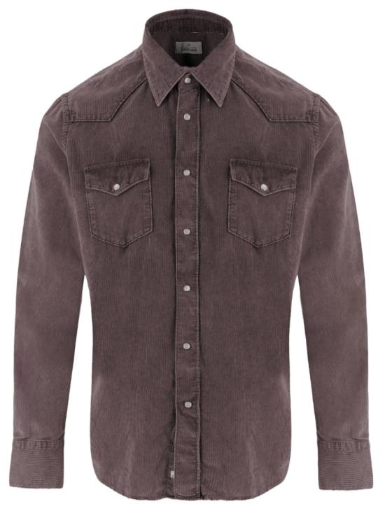 26FW 게라르디니 셔츠 WEST877T3820 Brown