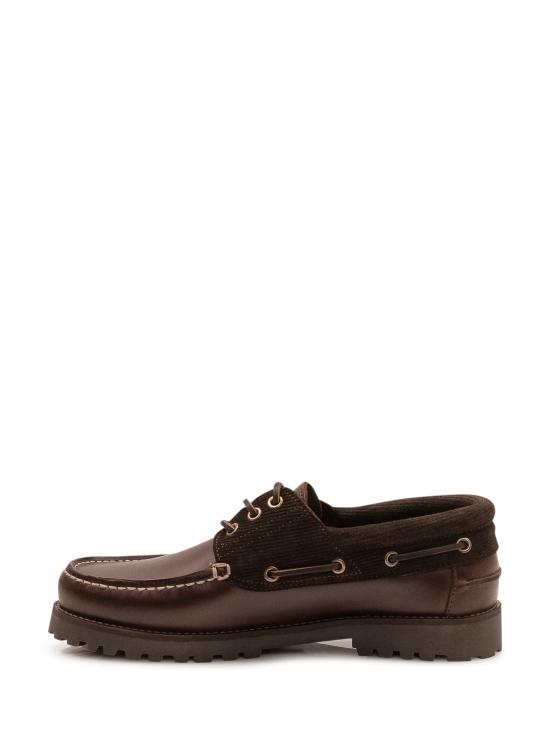 26FW 바버 로퍼 MFO0795 BR98 DK BROWN CORD - BARBOUR