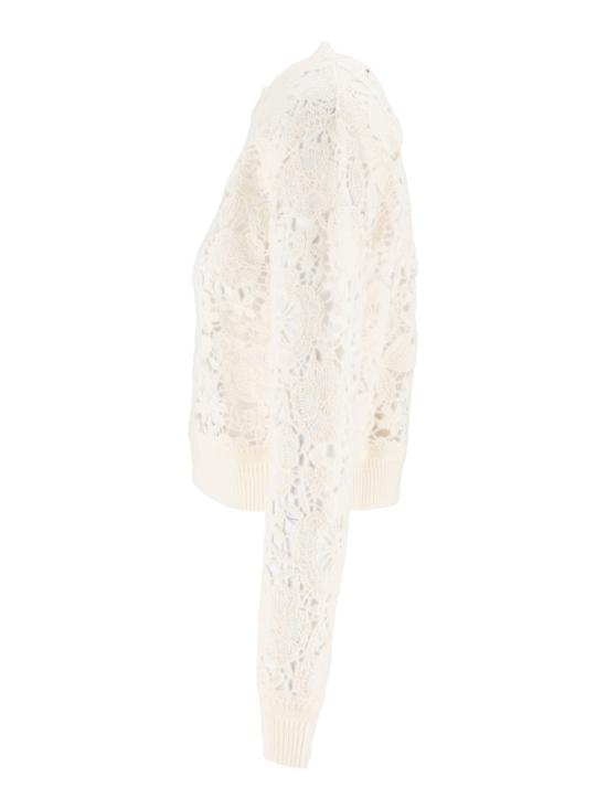 26FW 에르마노 설비노 니트웨어 D49EM051E58 White - ERMANNO SCERVINO