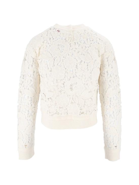 26FW 에르마노 설비노 니트웨어 D49EM051E58 White - ERMANNO SCERVINO