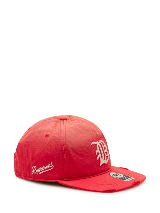26FW 리프레젠트 볼캡 BCERCTHD589GWP RD05 WASHED RED - REPRESENT