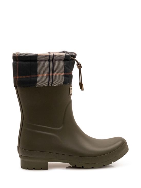 26FW 바버 부츠 LRF0122 OL52 OLIVE ANCIENT TARTAN