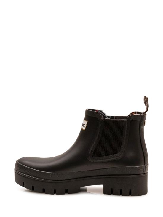 26FW 바버 할톤 앵클 웰링턴 부츠 LRF0100 BK11 BLACK - BARBOUR
