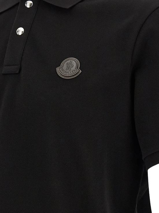 26FW 몽클레어 폴로 티셔츠 L20918A0001384556999 Black - MONCLER