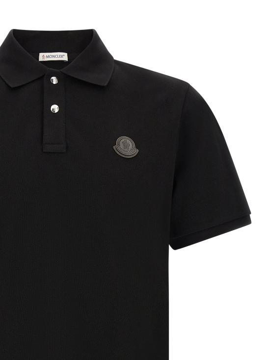26FW 몽클레어 폴로 티셔츠 L20918A0001384556999 Black - MONCLER