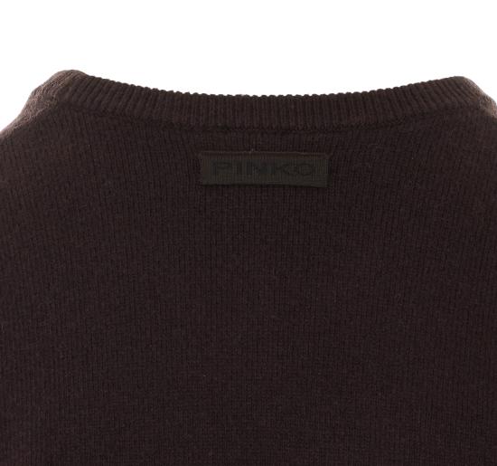 26FW 핑코 반팔 티셔츠 107341 A3GELN6 BROWN - PINKO