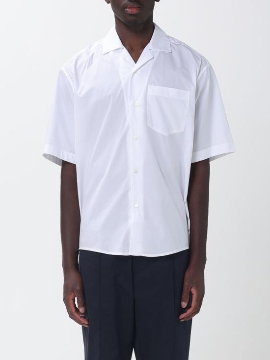 26FW 파올로 페코라 밀라노 긴팔 셔츠 G091 01871101 WHITE