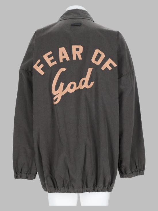 26SS 피어오브갓 가먼트 다이 코튼 윈드브레이커 FG9M64 658BCG 071 GREY - FEAR OF GOD