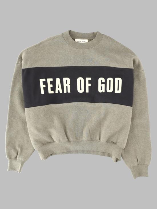 26SS 피어오브갓 긴팔 티셔츠 RW00282 SEALHEATHER IRONGREY