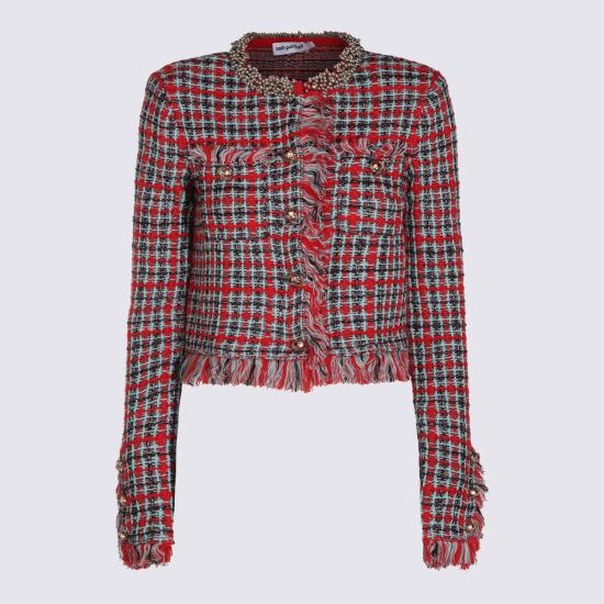 26FW 셀프 포트레이트 자켓 AW26146J R RED - SELF PORTRAIT