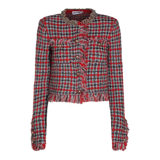 26FW 셀프 포트레이트 자켓 AW26146J R RED