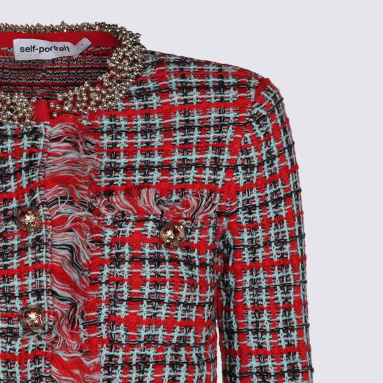 26FW 셀프 포트레이트 자켓 AW26146J R RED - SELF PORTRAIT