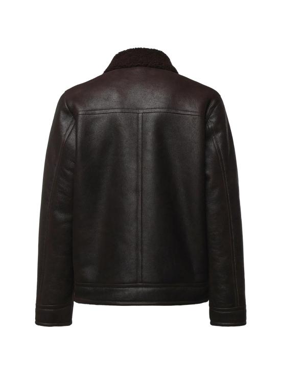 26FW 돈답 가죽 자켓 JU026PL0547U XXX 737 CHOCOLATE - DONDUP