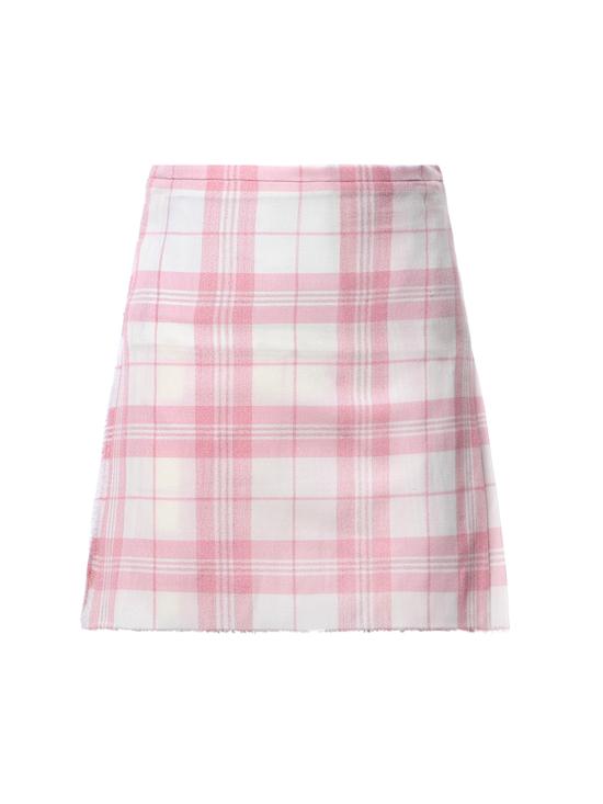 26FW 비비안웨스트우드 숏 스커트 1F020006 W01JUO201 Ivory pink