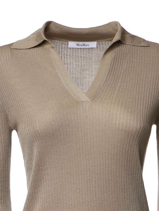 26FW 막스마라 폴로 티셔츠 2621366101600 002 ROCK - MAX MARA