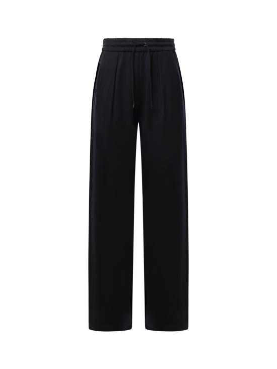 26FW 막스마라 스트레이트 팬츠 2621786121600 003 Navy blue