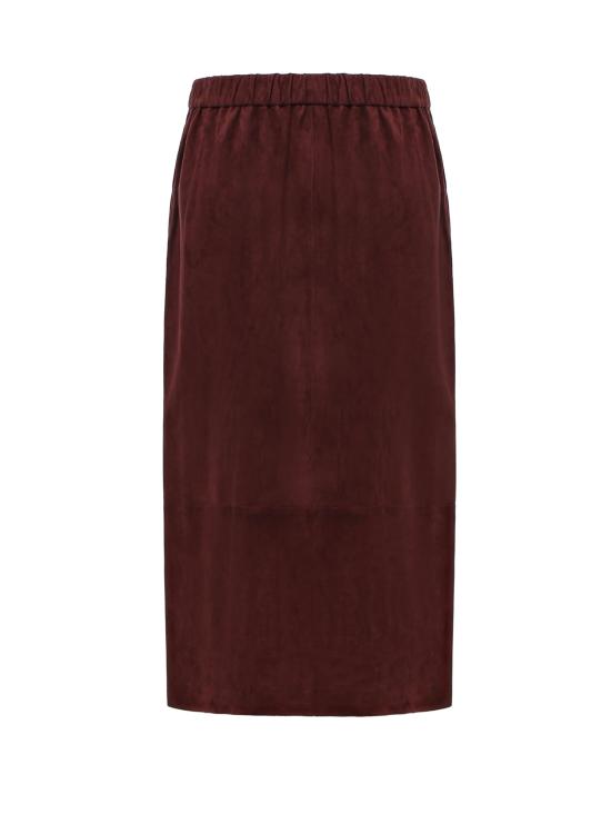 26FW 에스막스마라 미디 스커트 2629406011600 003 BORDEAUX - 'S MAX MARA