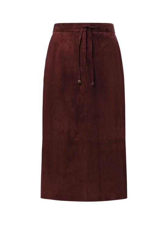 26FW 에스막스마라 미디 스커트 2629406011600 003 BORDEAUX