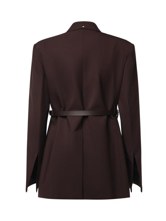 26FW 스포트막스 수트 자켓 2622046011600 002 CHOCOLATE - SPORTMAX
