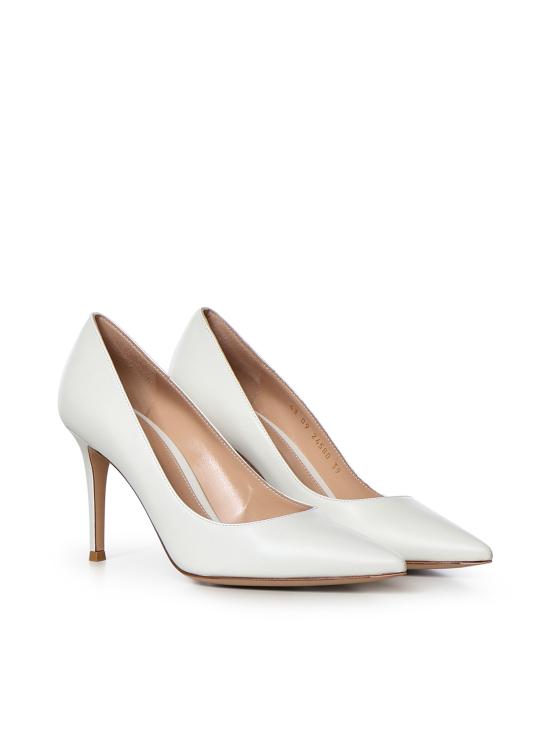 26SS 지안비토로시 힐/펌프스 G24580 85RICVITBIAN WHITE - GIANVITO ROSSI