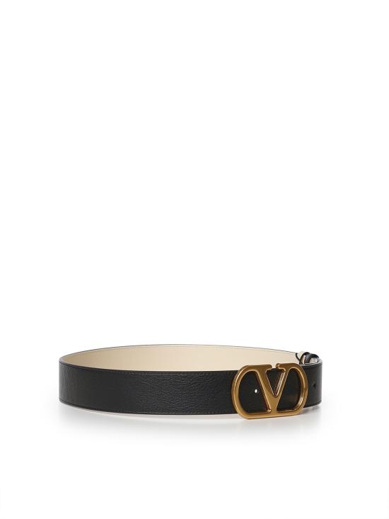 26FW 발렌티노 가라바니 벨트 8W0T0SQ4 IYRDVX BLACK BUTTER WHITE - VALENTINO GARAVANI